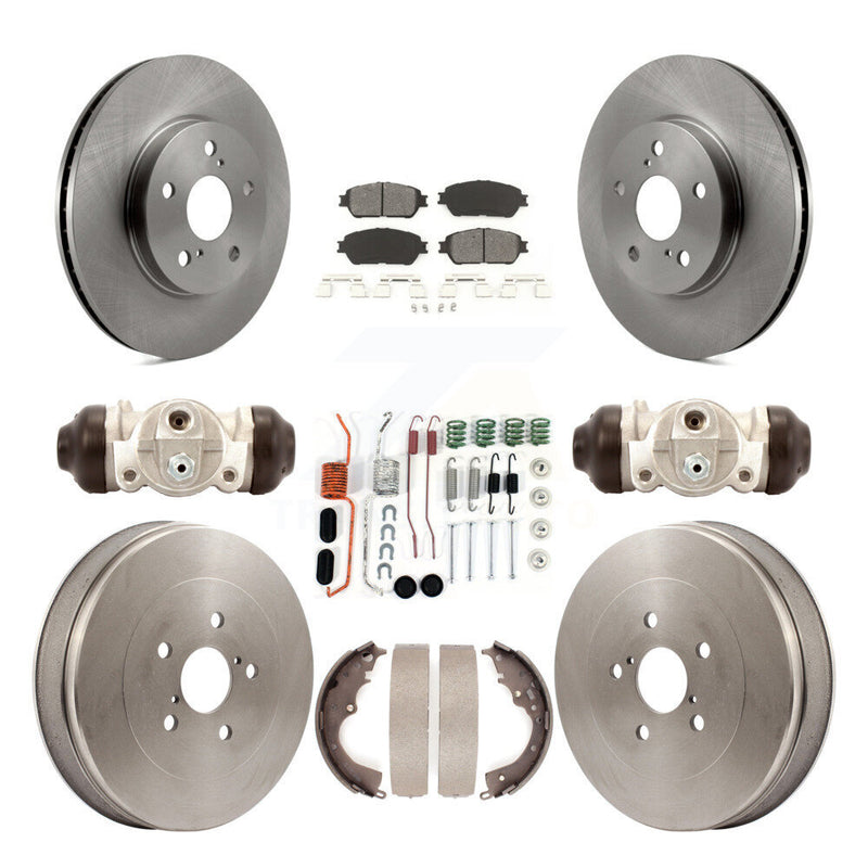 Transit Auto K8S-102245 Disc Brake Kit for 2004-2010 Toyota Sienna - Front and Rear product image