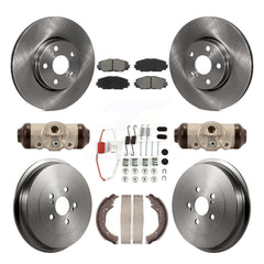 Transit Auto K8S-102248 Disc Brake Kit for 2009-2013 Toyota Corolla - Front and Rear product image