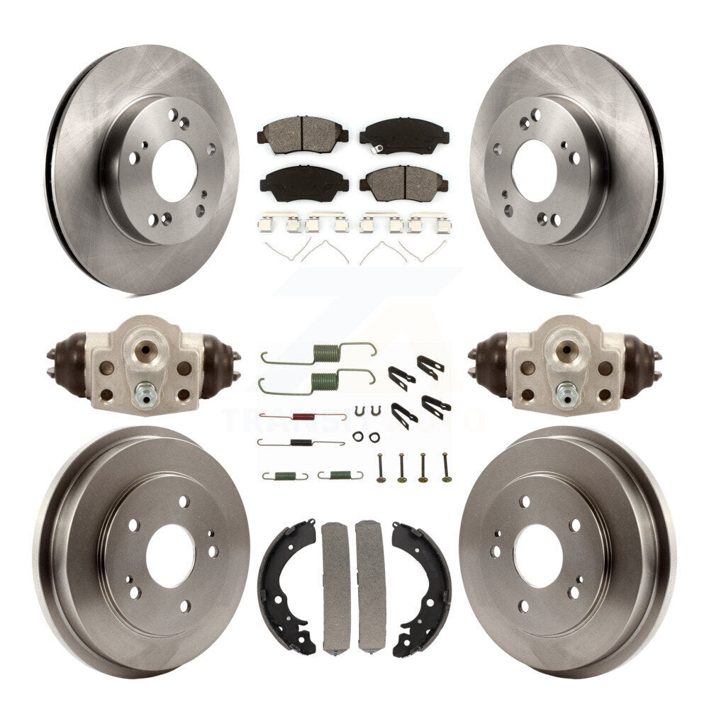 Transit Auto K8S-102249 Disc Brake Kit for 2012-2015 Honda Civic - Front and Rear product image