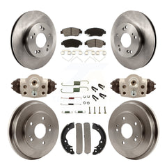 Transit Auto K8S-102249 Disc Brake Kit for 2012-2015 Honda Civic - Front and Rear product image