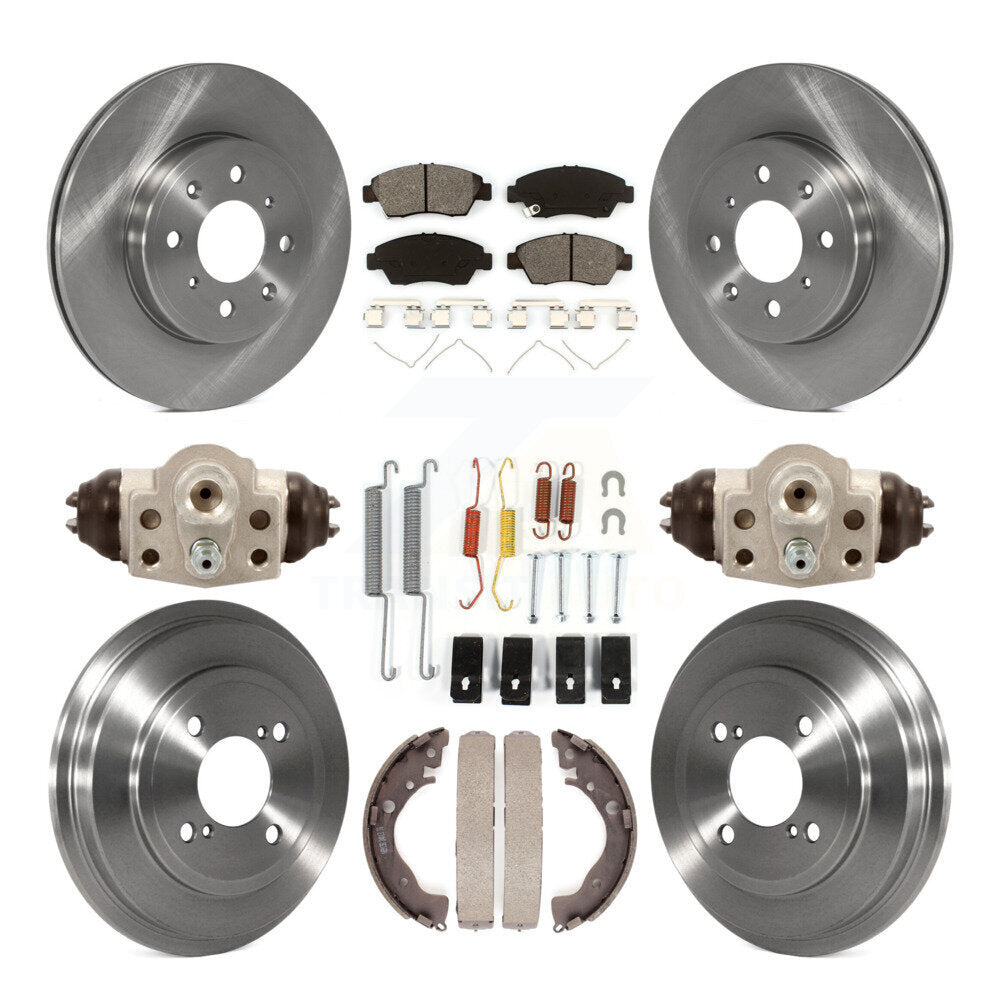 Transit Auto K8S-102251 Disc Brake Kit for 2015-2019 Honda Fit - Front and Rear product image