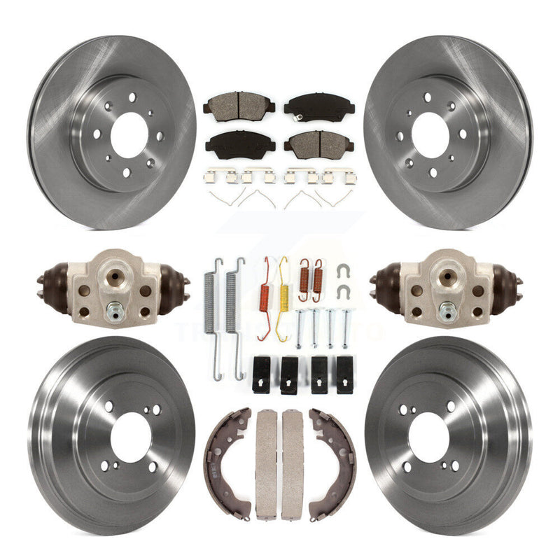 Transit Auto K8S-102251 Disc Brake Kit for 2015-2019 Honda Fit - Front and Rear product image