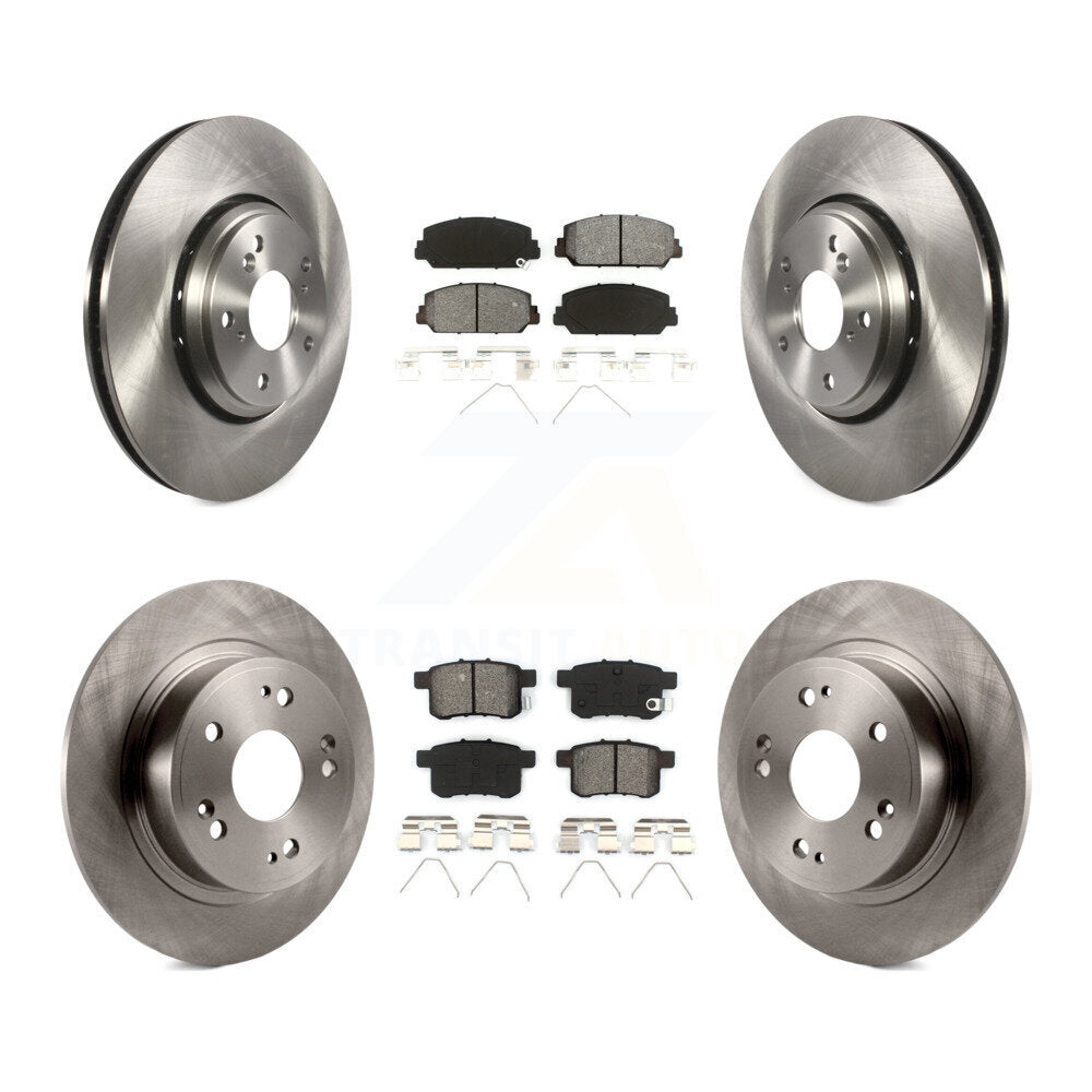 Transit Auto K8S-102267 Disc Brake Kit for 2016-2017 Honda Accord - Front and Rear product image