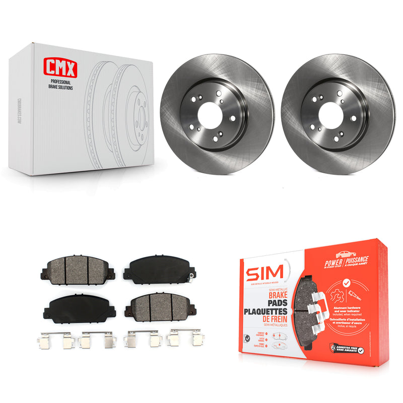 Transit Auto K8S-102271 Disc Brake Kit for 2013-2022 Honda HR-V, Honda Accord - Front product image