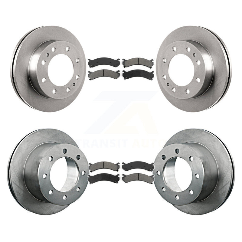 Transit Auto K8S-102275 Disc Brake Kit for 2001-2010 Chevrolet Silverado 3500 Classic, Chevrolet Silverado 3500 HD, GMC Sierra 3500 HD & more - Front and Rear product image
