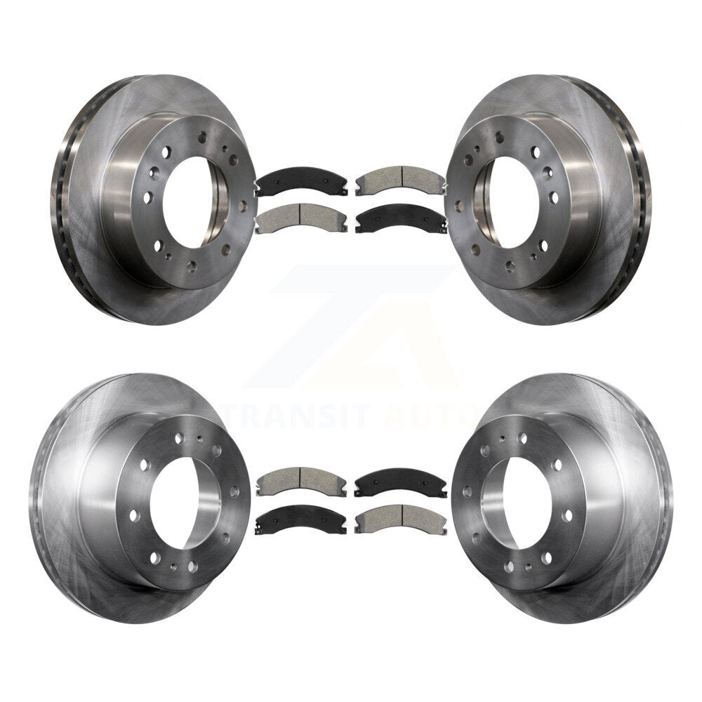 Transit Auto K8S-102276 Disc Brake Kit for 2011-2019 Chevrolet Suburban 3500 HD, Chevrolet Silverado 2500 HD, Chevrolet Silverado 3500 HD & more - Front and Rear product image