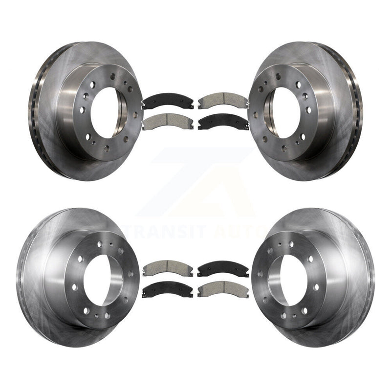 Transit Auto K8S-102276 Disc Brake Kit for 2011-2019 Chevrolet Suburban 3500 HD, Chevrolet Silverado 2500 HD, Chevrolet Silverado 3500 HD & more - Front and Rear product image