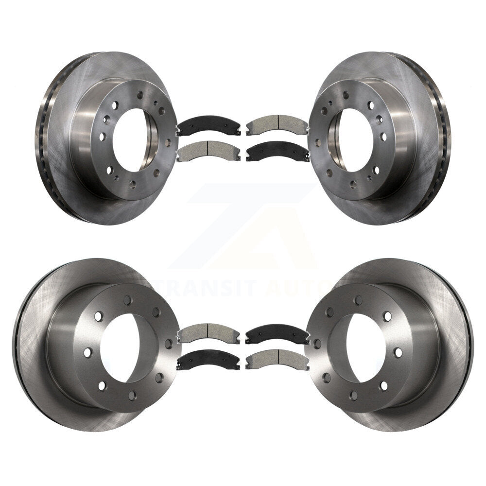 Transit Auto K8S-102277 Disc Brake Kit for 2011-2019 Chevrolet Silverado 3500 HD, GMC Sierra 3500 HD - Front and Rear product image