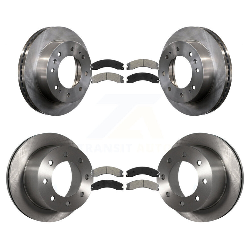 Transit Auto K8S-102277 Disc Brake Kit for 2011-2019 Chevrolet Silverado 3500 HD, GMC Sierra 3500 HD - Front and Rear product image
