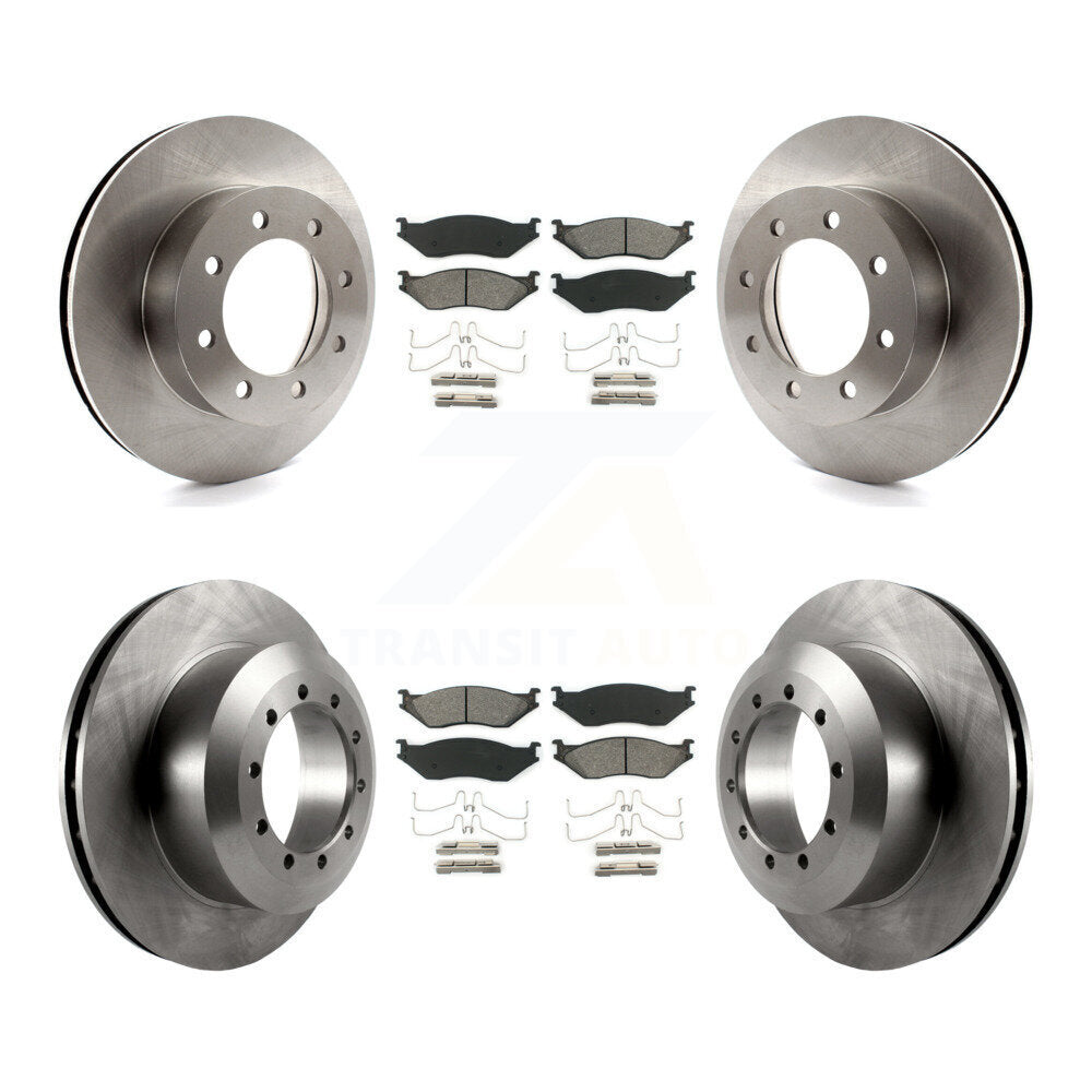 Transit Auto K8S-102281 Disc Brake Kit for 1999-2003 Ford E-550 Super Duty, Ford E-550 Econoline Super Duty, Ford F-450 Super Duty & more - Front and Rear product image