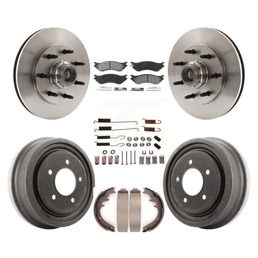 Transit Auto K8S-102287 Disc Brake Kit for 1999 Ford F-150 - Front and Rear product image