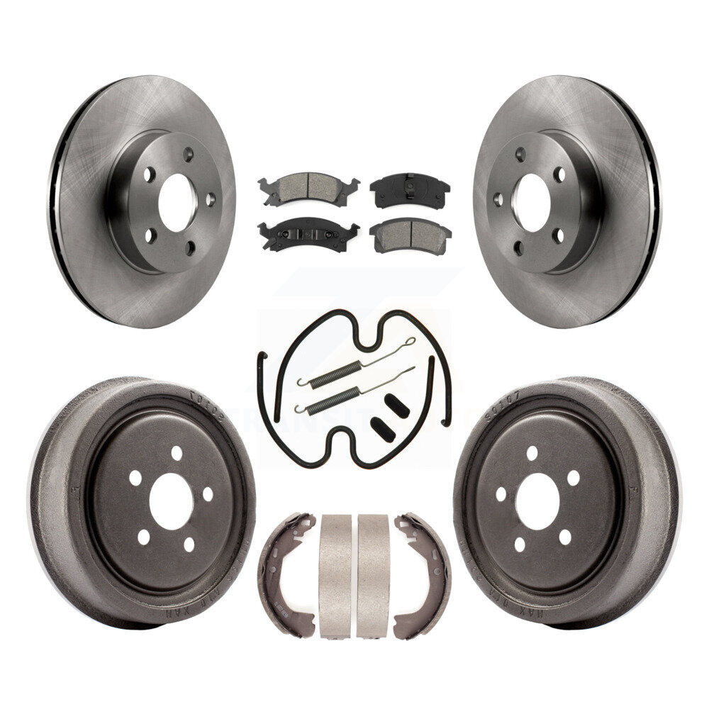Transit Auto K8S-102293 Disc Brake Kit for 2003 Chevrolet Cavalier - Front and Rear product image