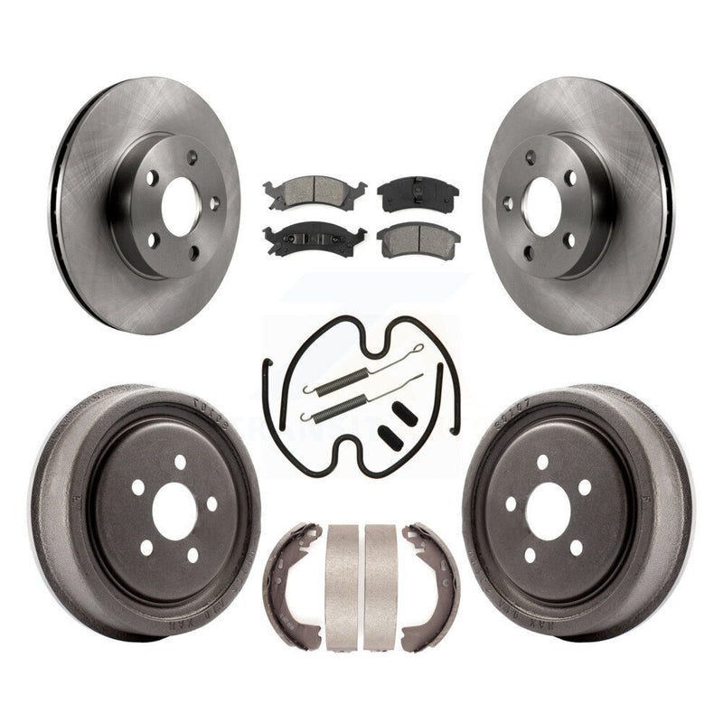 Transit Auto K8S-102293 Disc Brake Kit for 2003 Chevrolet Cavalier - Front and Rear product image