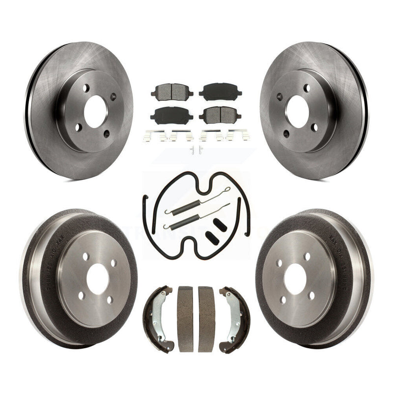 Transit Auto K8S-102298 Disc Brake Kit for 2003-2008 Pontiac G5, Chevrolet Cobalt, Pontiac Pursuit & more - Front and Rear product image