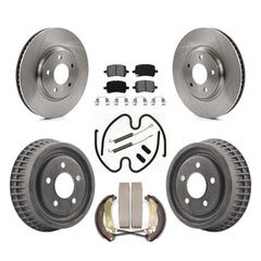 Transit Auto K8S-102299 Disc Brake Kit for 2004 Chevrolet Malibu - Front and Rear product image