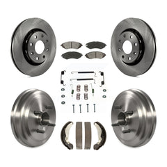 Transit Auto K8S-102302 Disc Brake Kit for 2004-2011 Pontiac G3, Chevrolet Aveo5, Pontiac Wave & more - Front and Rear product image