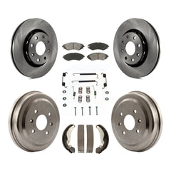 Transit Auto K8S-102303 Disc Brake Kit for 2004-2015 Chevrolet Spark, Pontiac G3, Pontiac G3 Wave & more - Front and Rear product image