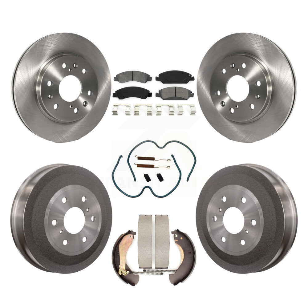Transit Auto K8S-102307 Disc Brake Kit for 2009 Chevrolet Silverado 1500, GMC Sierra 1500 - Front and Rear product image