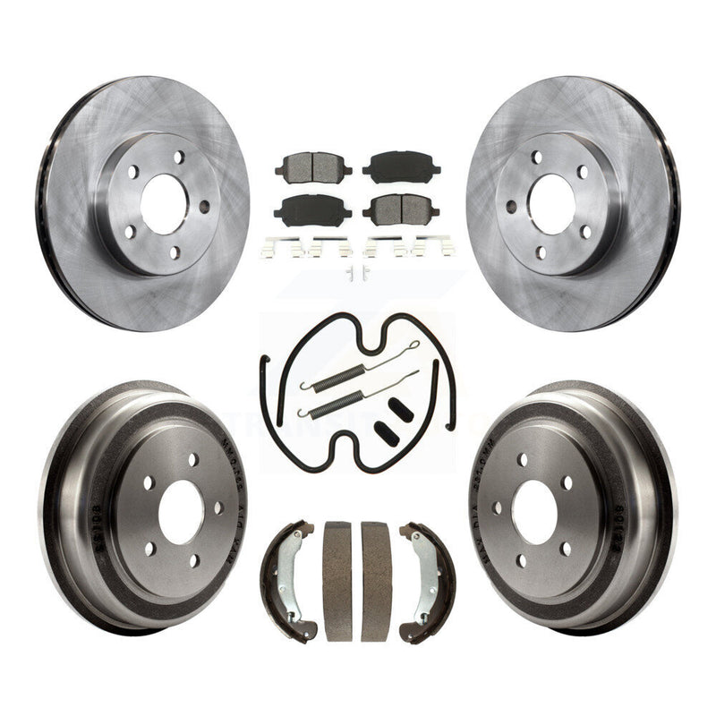 Transit Auto K8S-102309 Disc Brake Kit for 2007-2008 Chevrolet Cobalt, Pontiac G5 - Front and Rear product image