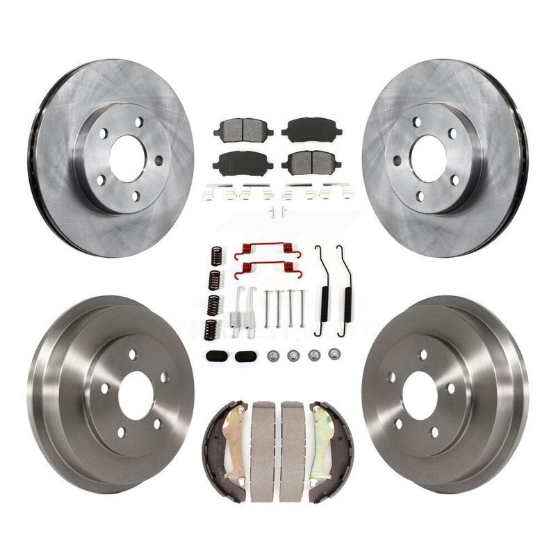 Transit Auto K8S-102310 Disc Brake Kit for 2009-2010 Chevrolet Cobalt, Pontiac G5 - Front and Rear product image