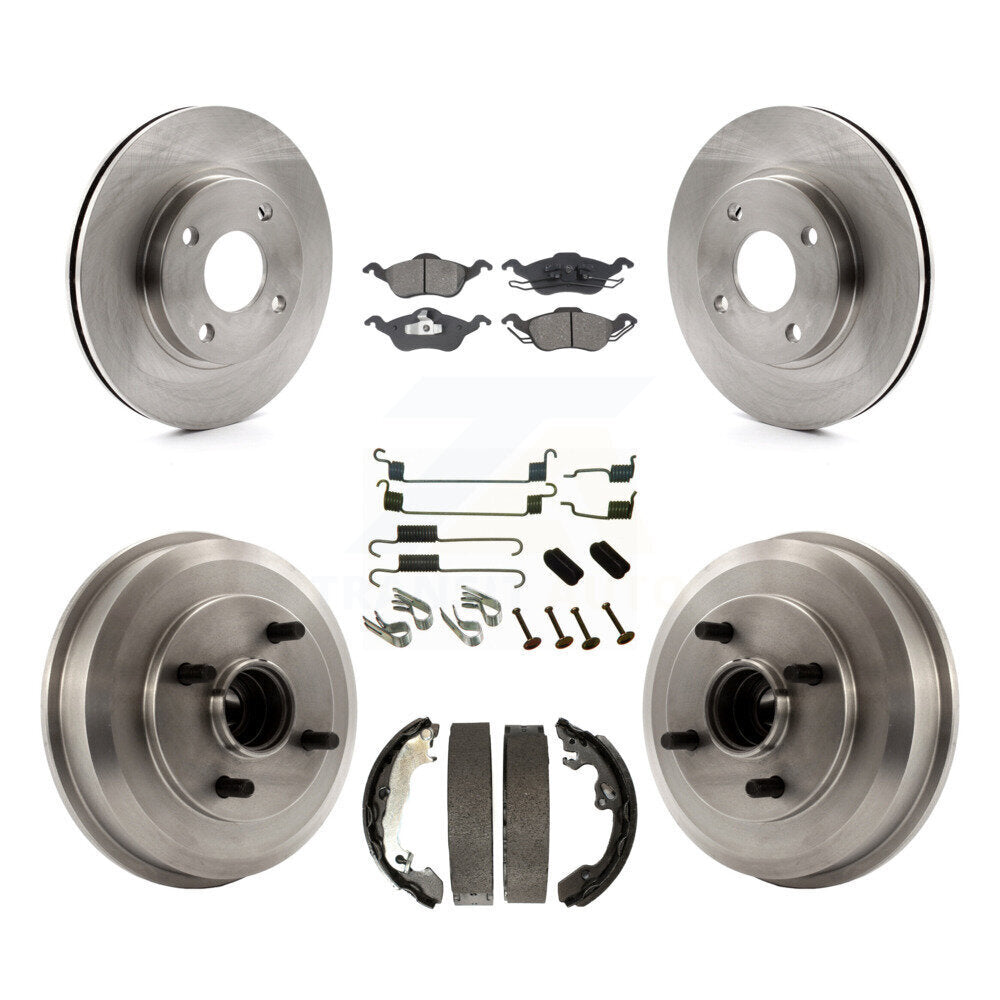 Transit Auto K8S-102323 Disc Brake Kit for 2000-2003 Ford Focus - Front and Rear product image