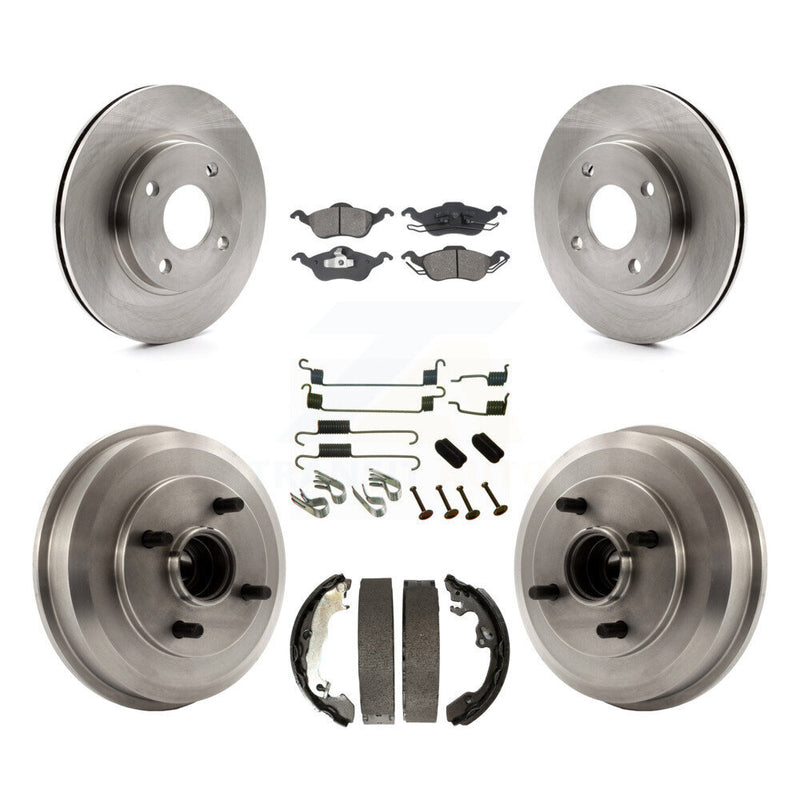 Transit Auto K8S-102323 Disc Brake Kit for 2000-2003 Ford Focus - Front and Rear product image