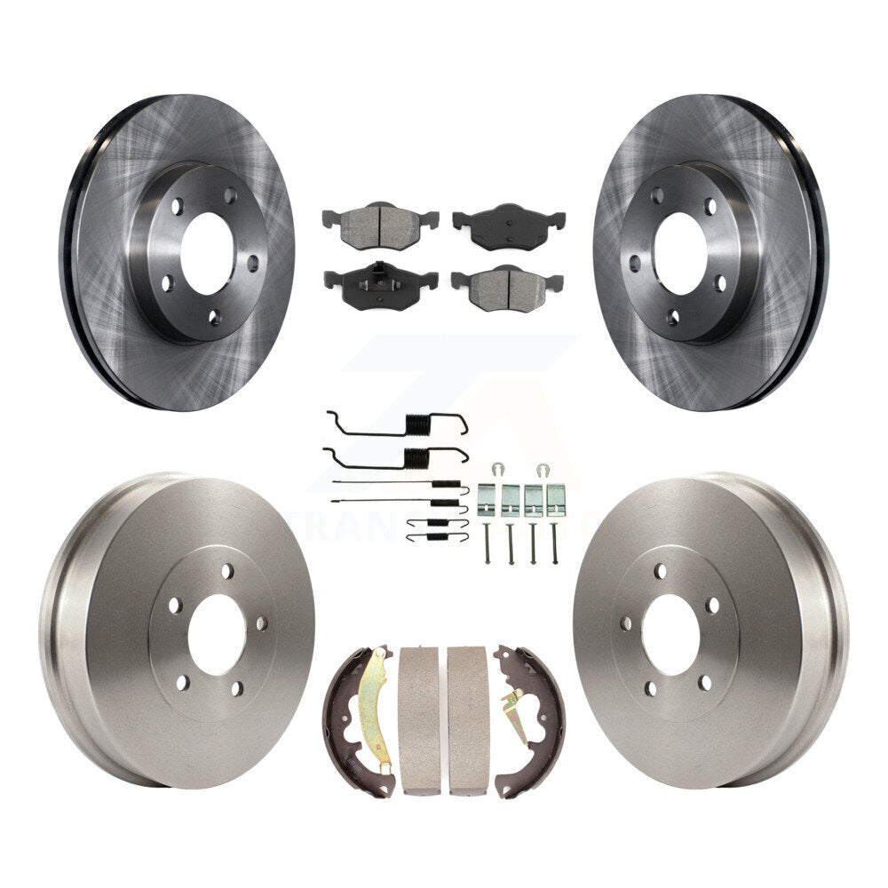 Transit Auto K8S-102324 Disc Brake Kit for 2007 Ford Escape, Mercury Mariner - Front and Rear product image