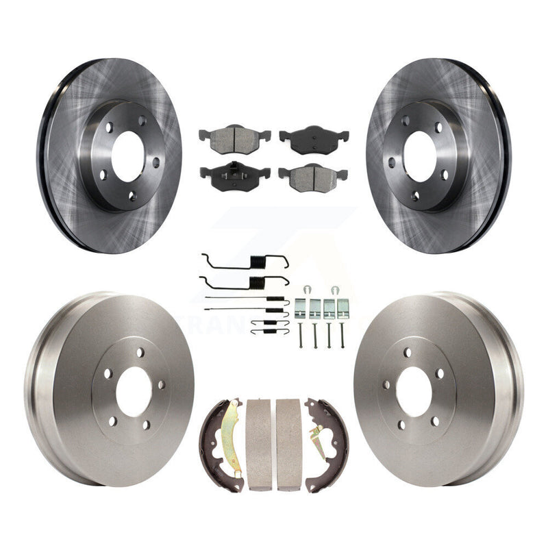 Transit Auto K8S-102324 Disc Brake Kit for 2007 Ford Escape, Mercury Mariner - Front and Rear product image