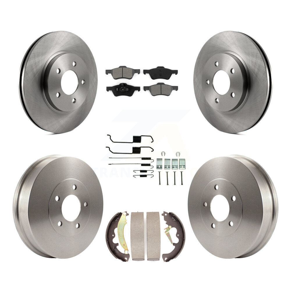 Transit Auto K8S-102326 Disc Brake Kit for 2007 Ford Escape, Mercury Mariner - Front and Rear product image
