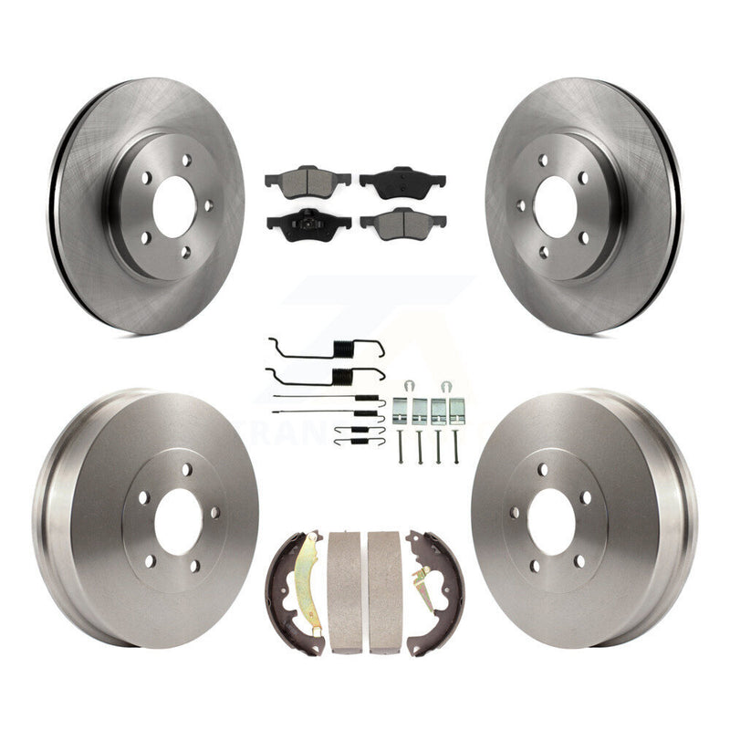 Transit Auto K8S-102326 Disc Brake Kit for 2007 Ford Escape, Mercury Mariner - Front and Rear product image