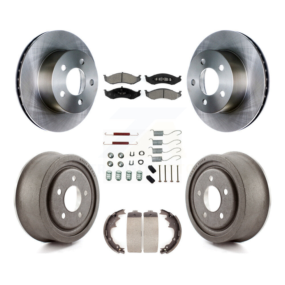 Transit Auto K8S-102332 Disc Brake Kit for 1997-1998 Jeep TJ - Front and Rear product image