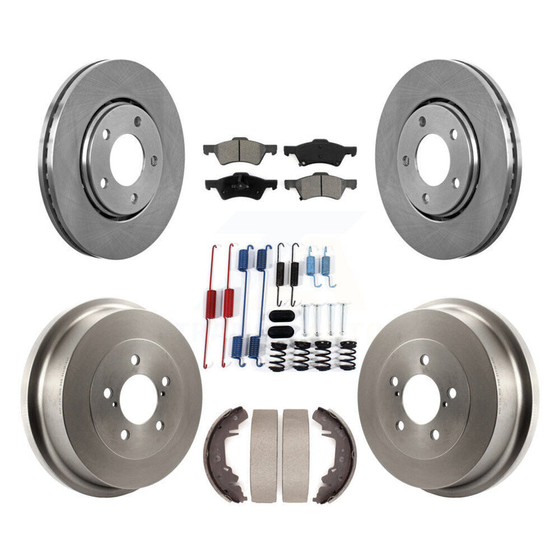 Transit Auto K8S-102345 Disc Brake Kit for 2002-2004 Dodge Caravan, Chrysler Voyager - Front and Rear product image