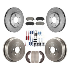 Transit Auto K8S-102348 Disc Brake Kit for 2003-2006 Dodge Grand Caravan, Chrysler Voyager - Front and Rear product image