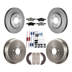Transit Auto K8S-102349 Disc Brake Kit for 2001-2007 Chrysler Town & Country, Dodge Caravan, Dodge Grand Caravan - Front and Rear product image