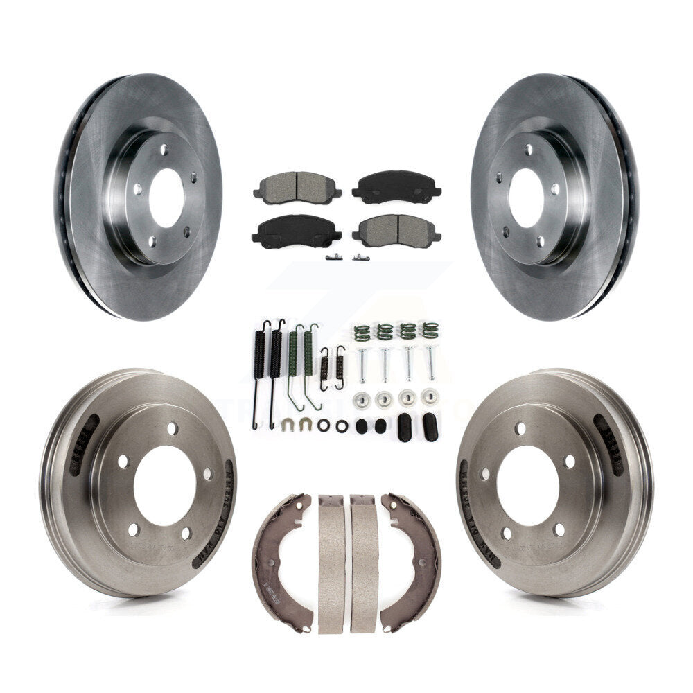 Transit Auto K8S-102352 Disc Brake Kit for 2008 Mitsubishi Lancer - Front and Rear product image
