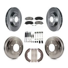 Transit Auto K8S-102352 Disc Brake Kit for 2008 Mitsubishi Lancer - Front and Rear product image