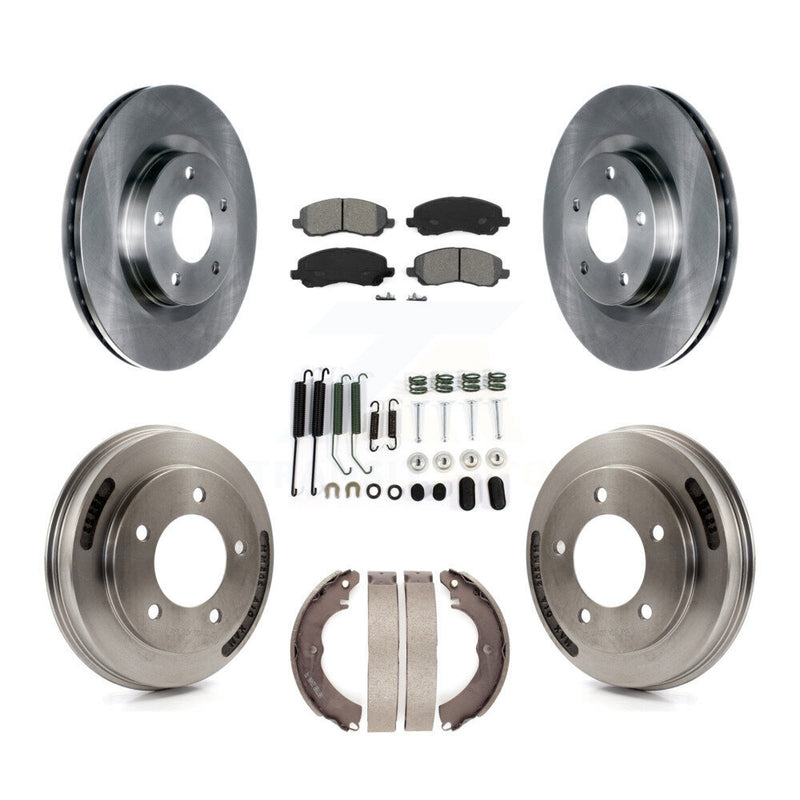 Transit Auto K8S-102352 Disc Brake Kit for 2008 Mitsubishi Lancer - Front and Rear product image