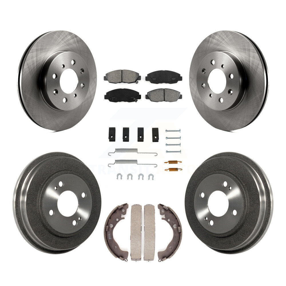 Transit Auto K8S-102355 Disc Brake Kit for 2010-2014 Honda Insight - Front and Rear product image