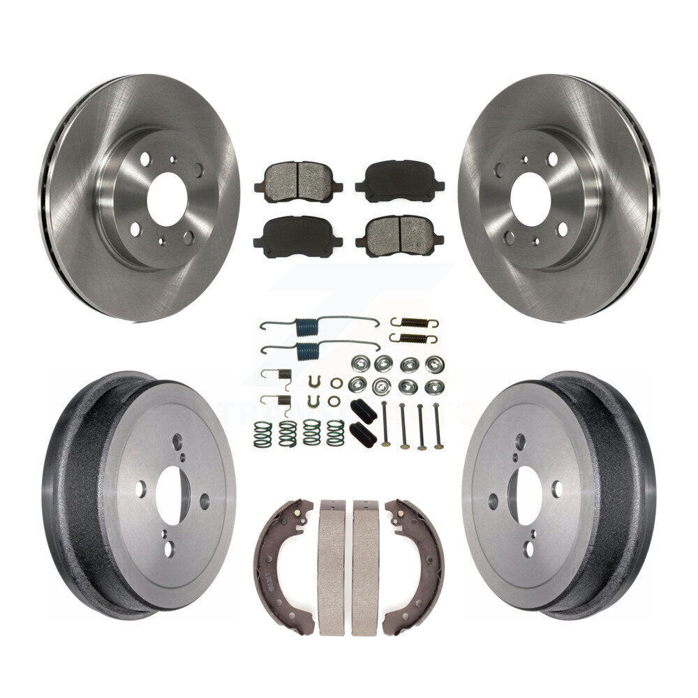 Transit Auto K8S-102358 Disc Brake Kit for 2002 Toyota Corolla - Front and Rear product image