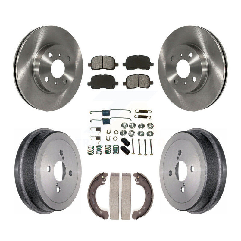 Transit Auto K8S-102358 Disc Brake Kit for 2002 Toyota Corolla - Front and Rear product image