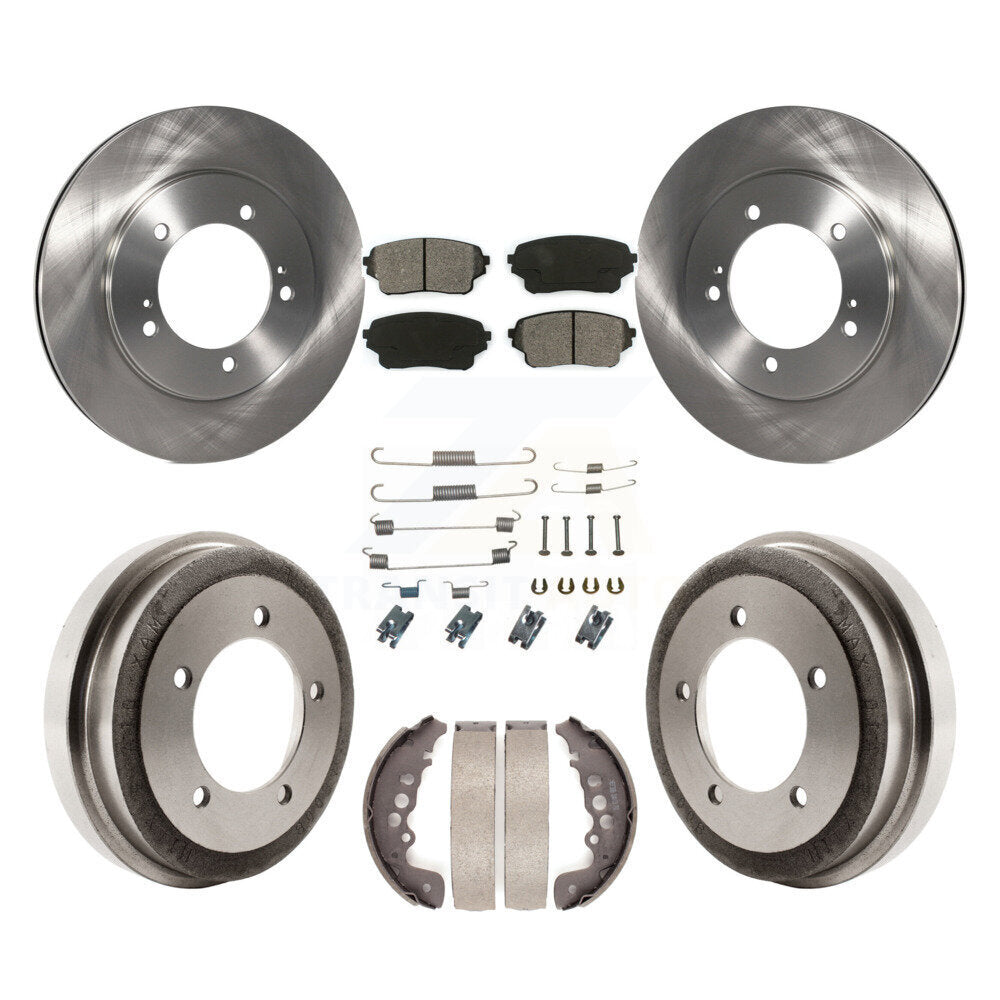 Transit Auto K8S-102379 Disc Brake Kit for 2004 Suzuki Grand Vitara - Front and Rear product image