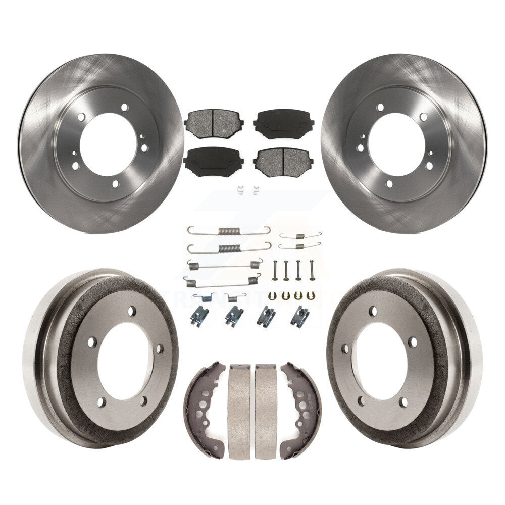 Transit Auto K8S-102380 Disc Brake Kit for 2000-2005 Suzuki Grand Vitara - Front and Rear product image