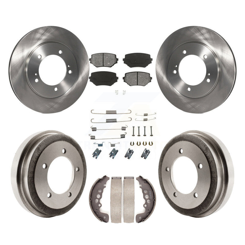Transit Auto K8S-102380 Disc Brake Kit for 2000-2005 Suzuki Grand Vitara - Front and Rear product image