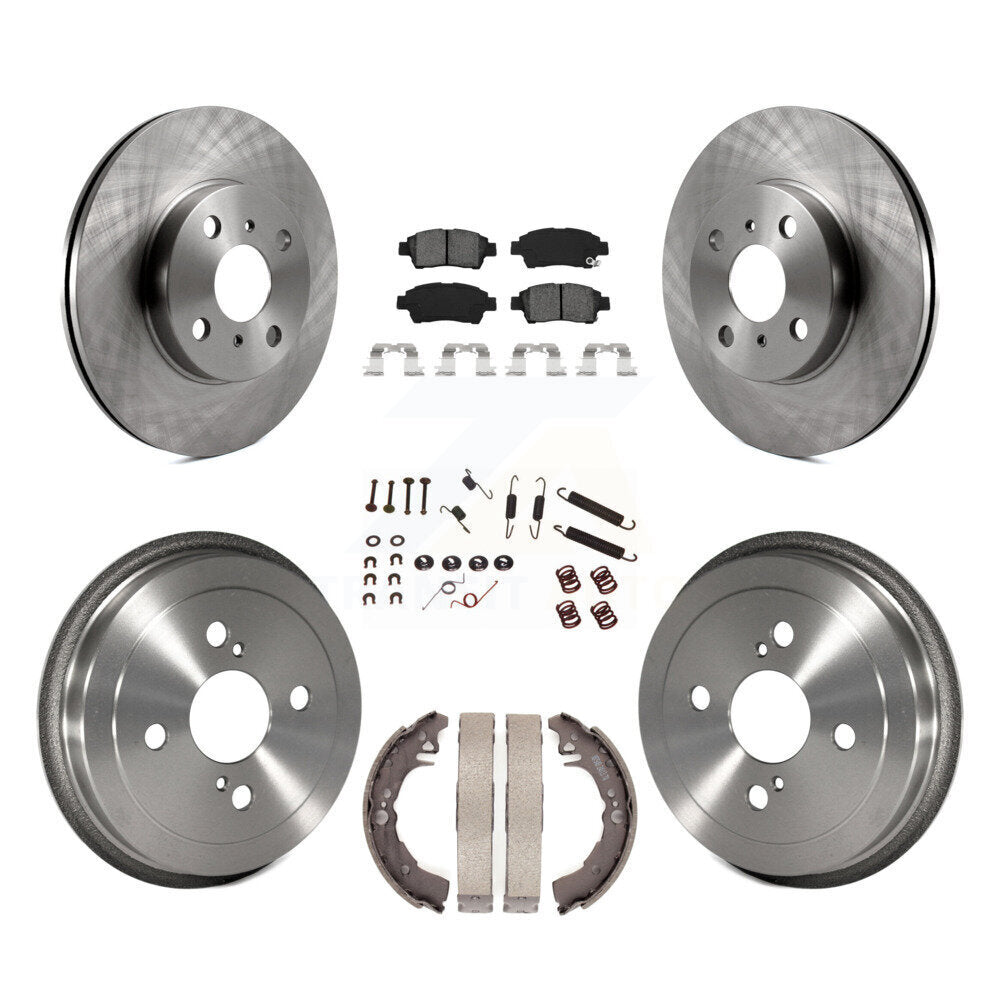 Transit Auto K8S-102383 Disc Brake Kit for 2000 Toyota Echo - Front and Rear product image