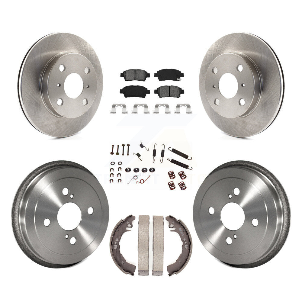 Transit Auto K8S-102387 Disc Brake Kit for 2000 Toyota Echo - Front and Rear product image