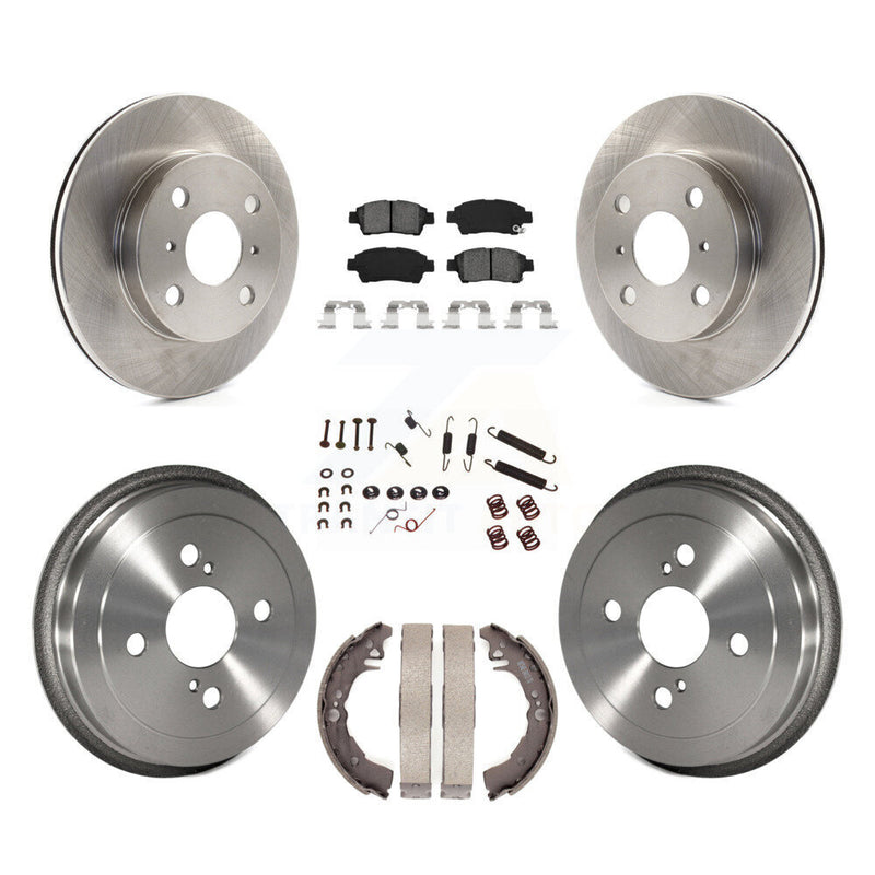 Transit Auto K8S-102387 Disc Brake Kit for 2000 Toyota Echo - Front and Rear product image