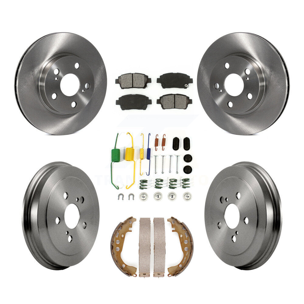 Transit Auto K8S-102392 Disc Brake Kit for 2008 Toyota Prius - Front and Rear product image