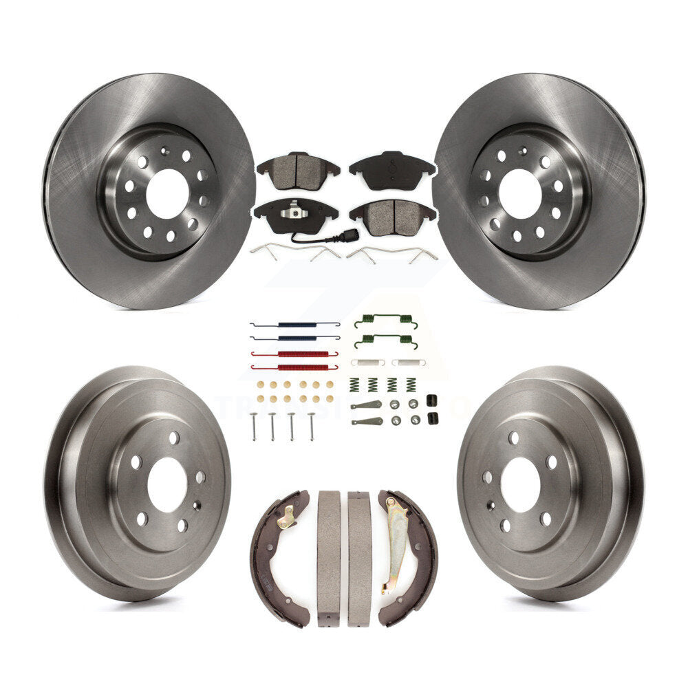 Transit Auto K8S-102393 Disc Brake Kit for 2011-2012 Volkswagen Jetta - Front and Rear product image