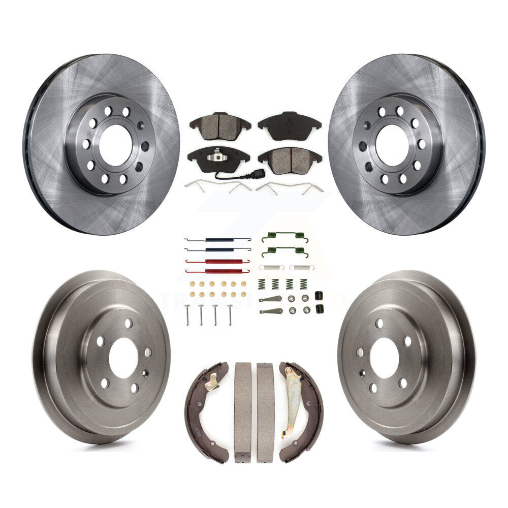 Transit Auto K8S-102394 Disc Brake Kit for 2011-2012 Volkswagen Jetta - Front and Rear product image