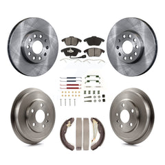 Transit Auto K8S-102394 Disc Brake Kit for 2011-2012 Volkswagen Jetta - Front and Rear product image